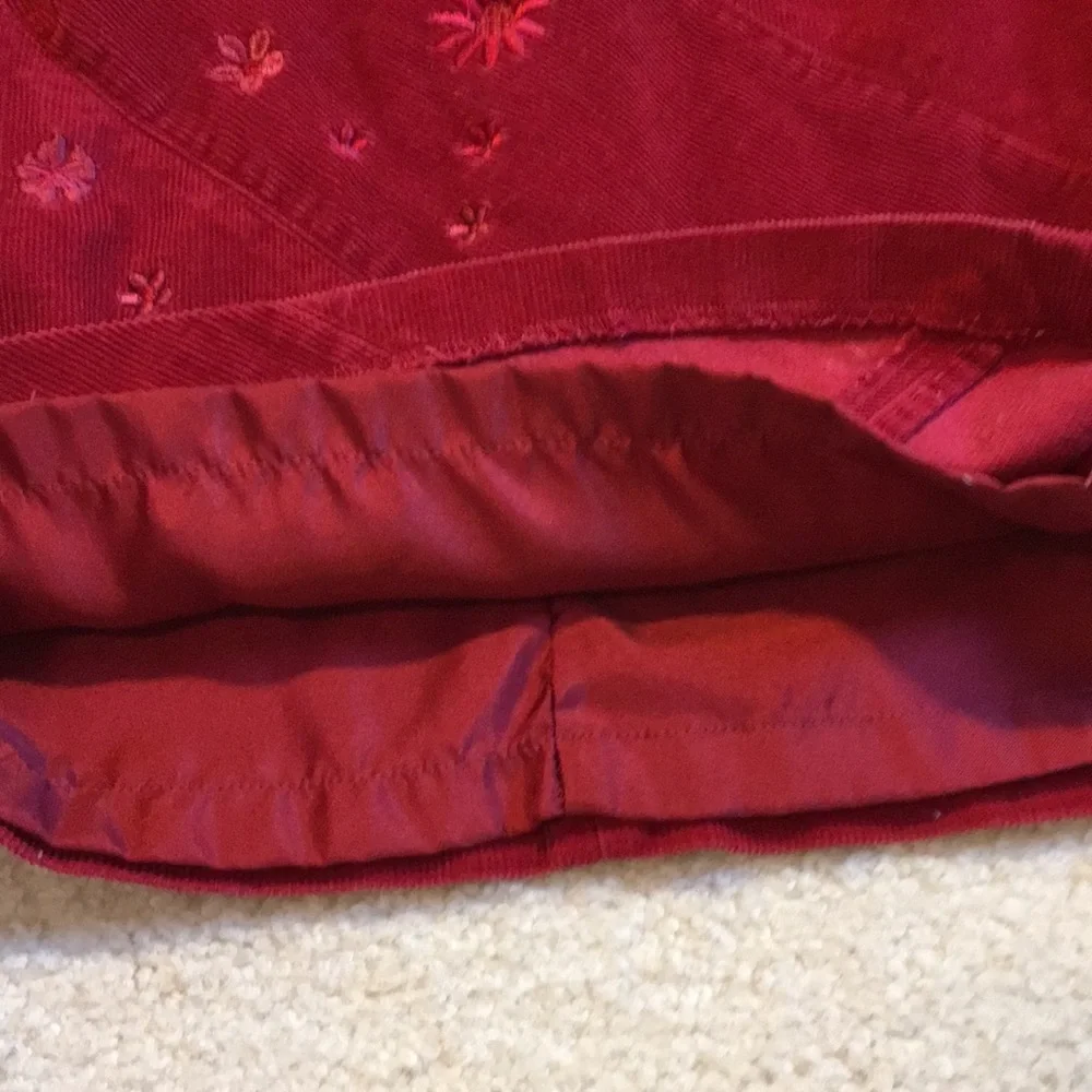EUC Gap corduroy dress with matching purse